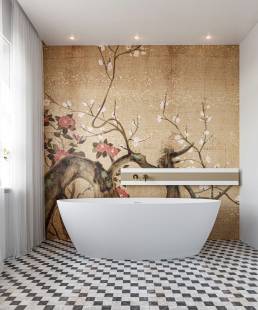 ba&ntilde;era exenta Space solid surface