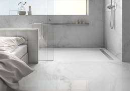 plato de ducha blanco Line